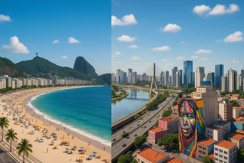 Rio vs São Paulo 2025 – Beach Paradise or Business Capital?