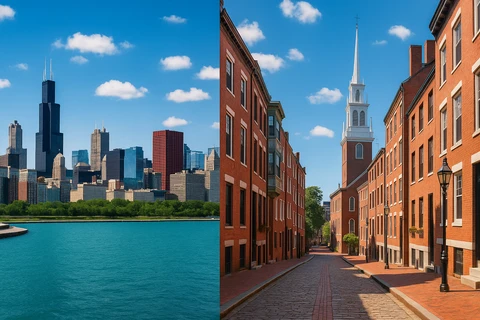 Chicago vs Boston 2025 – Midwest Power or East Coast History?