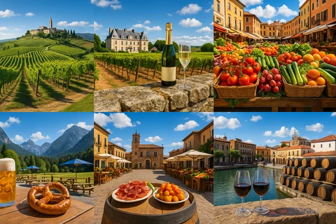 European Food and Wine Guide 2025 – Culinary Journey Across the Continent
